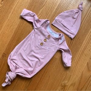 0-3M baby gown